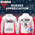 New York Yankees Nurses Appreciation 2025 Hoodie Shirt