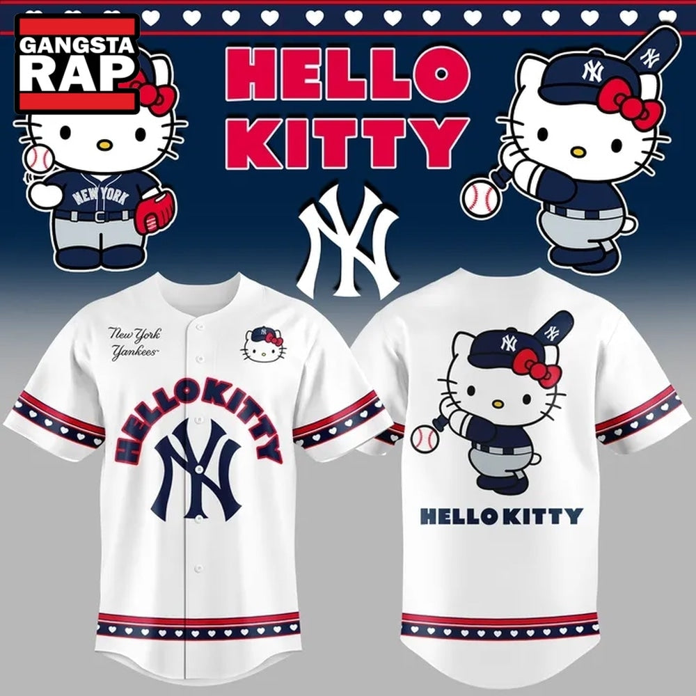 New York Yankees x Hello kitty Day 2026 Baseball Jersey