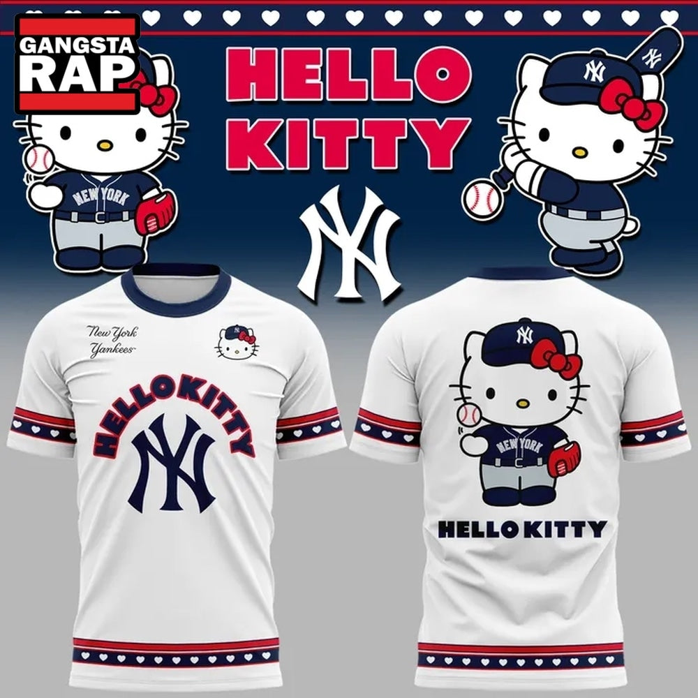 New York Yankees x Hello kitty Day 2026 Hoodie T-Shirt