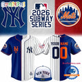 New York Yankees x Mets 2026 MLB Subway Series Baseball Jersey