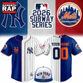 New York Yankees x Mets 2026 MLB Subway Series Baseball Jersey