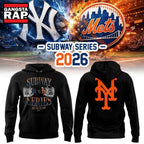 New York Yankees x Mets 2026 MLB Subway Series Hoodie T-Shirt