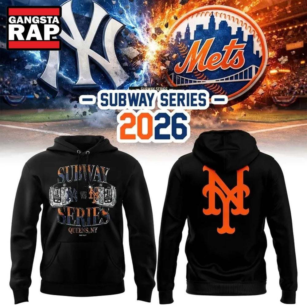 New York Yankees x Mets 2026 MLB Subway Series Hoodie T-Shirt