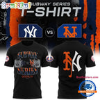 New York Yankees x Mets 2026 MLB Subway Series Hoodie T-Shirt