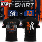 New York Yankees x Mets 2026 MLB Subway Series Hoodie T-Shirt