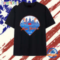 New York’s Team NY Mets City Skyline T Shirt