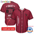 NFL Arizona Cardinals Best Dad Ever Baseball Jersey