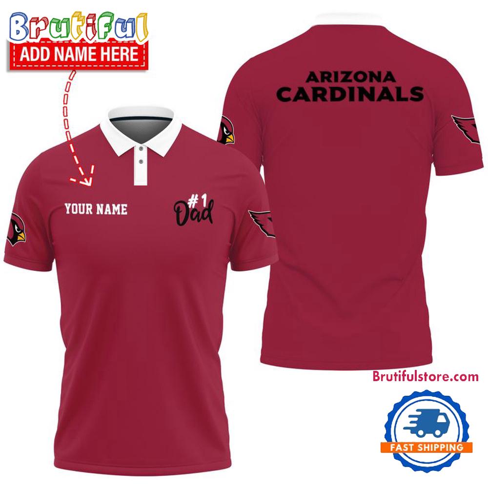 NFL Arizona Cardinals Best Dad Wonderful Father’s Day Polo Shirts