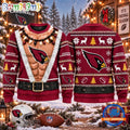 NFL Arizona Cardinals Funny Body Design Christmas Ugly Sweater