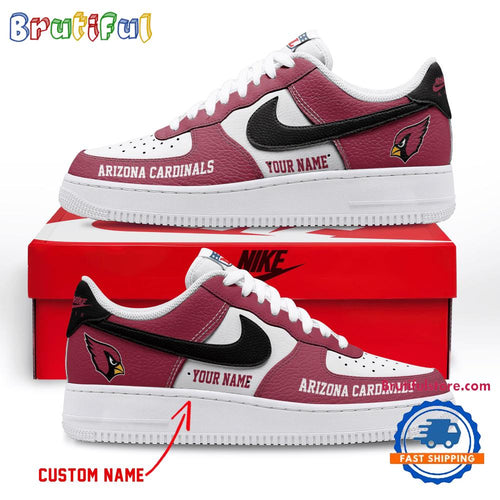 NFL Arizona Cardinals Limited Edition Personalized Air Force 1 Shoes Sneaker
