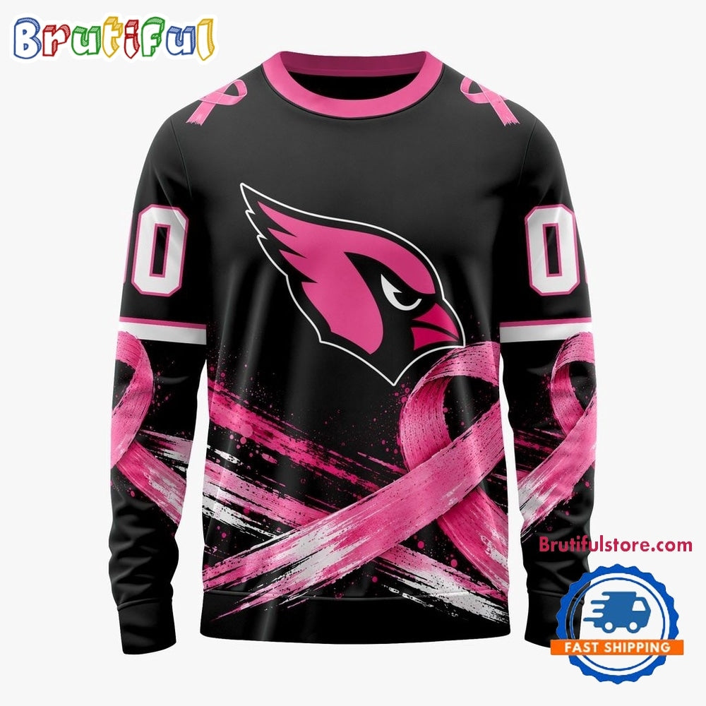 NFL Arizona Cardinals Personalized Pink Fights Breast Cancer 2026 Design Hoodie, TShirt, Sweatshirt
