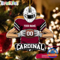 NFL Arizona Cardinals Special Football Game Player Christmas Ornament