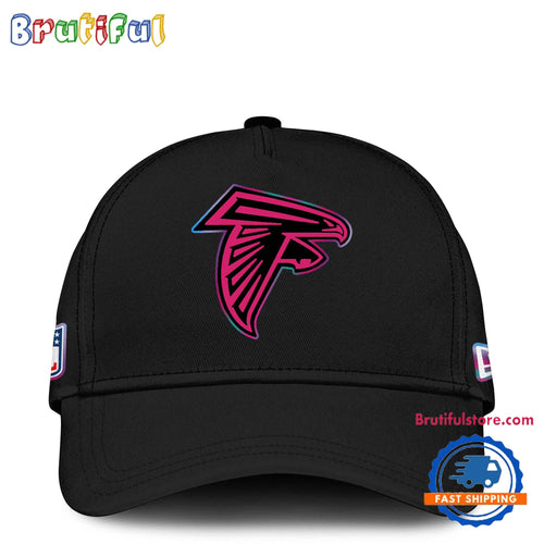 NFL Atlanta Falcons Crucial Catch Pink Breast Cancer Awareness New Football Cap Hats