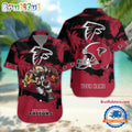 NFL Atlanta Falcons Football Mascot Summer Hawaiian Shirt