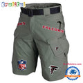 NFL Atlanta Falcons Football Team Military Tactical Shorts