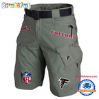 NFL Atlanta Falcons Football Team Military Tactical Shorts