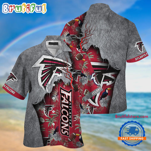 NFL Atlanta Falcons Football Team Summer God Hawaii Shirt