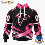 NFL Atlanta Falcons Personalized Pink Fights Breast Cancer 2026 Design Hoodie, TShirt, Sweatshirt