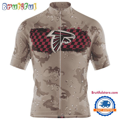 NFL Atlanta Falcons Special Desert Camo Cycling Jersey
