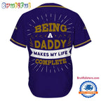 NFL Baltimore Ravens Football Being A Daddy Father’s Day Baseball Jersey