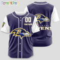 NFL Baltimore Ravens Limited Edition Personalized Baseball Jersey