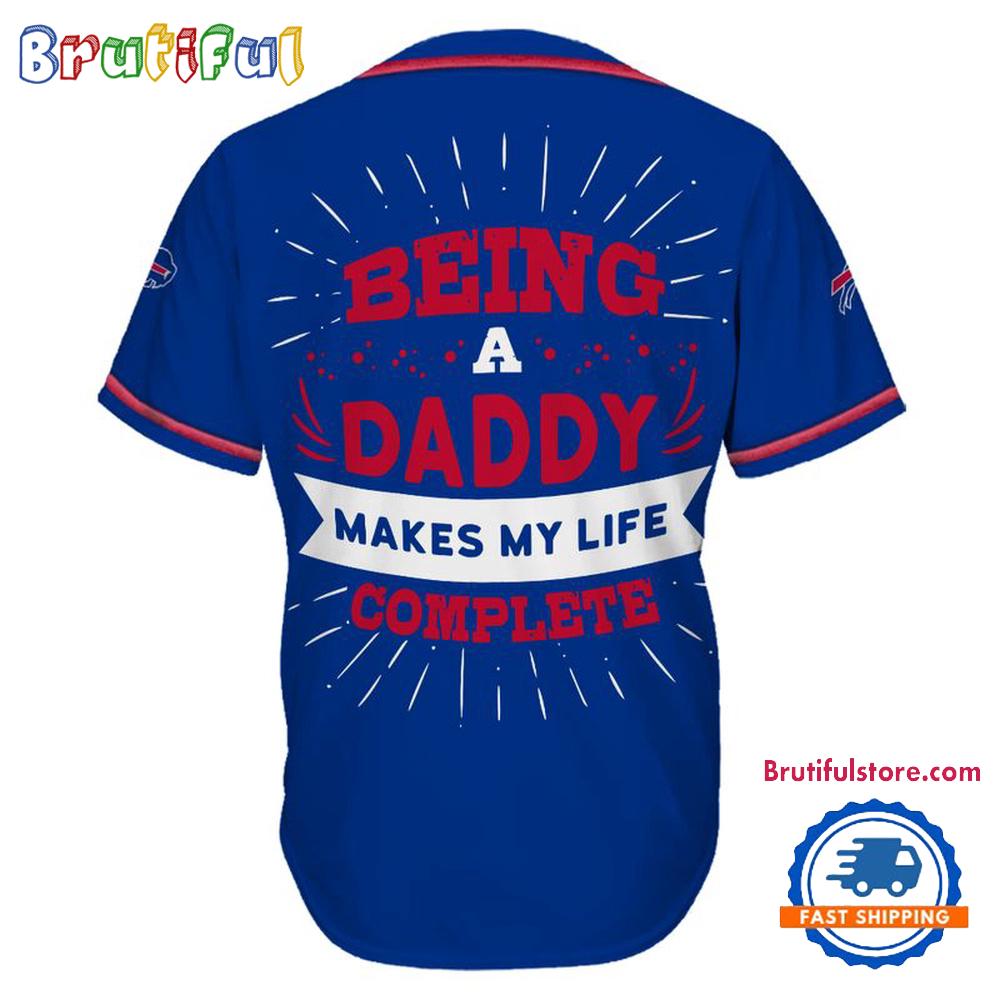 NFL Buffalo Bills Football Being A Daddy Father’s Day Baseball Jersey