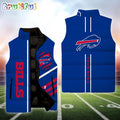 NFL Buffalo Bills Football New Season Personalized Sleeveless Down Puffer Jacket