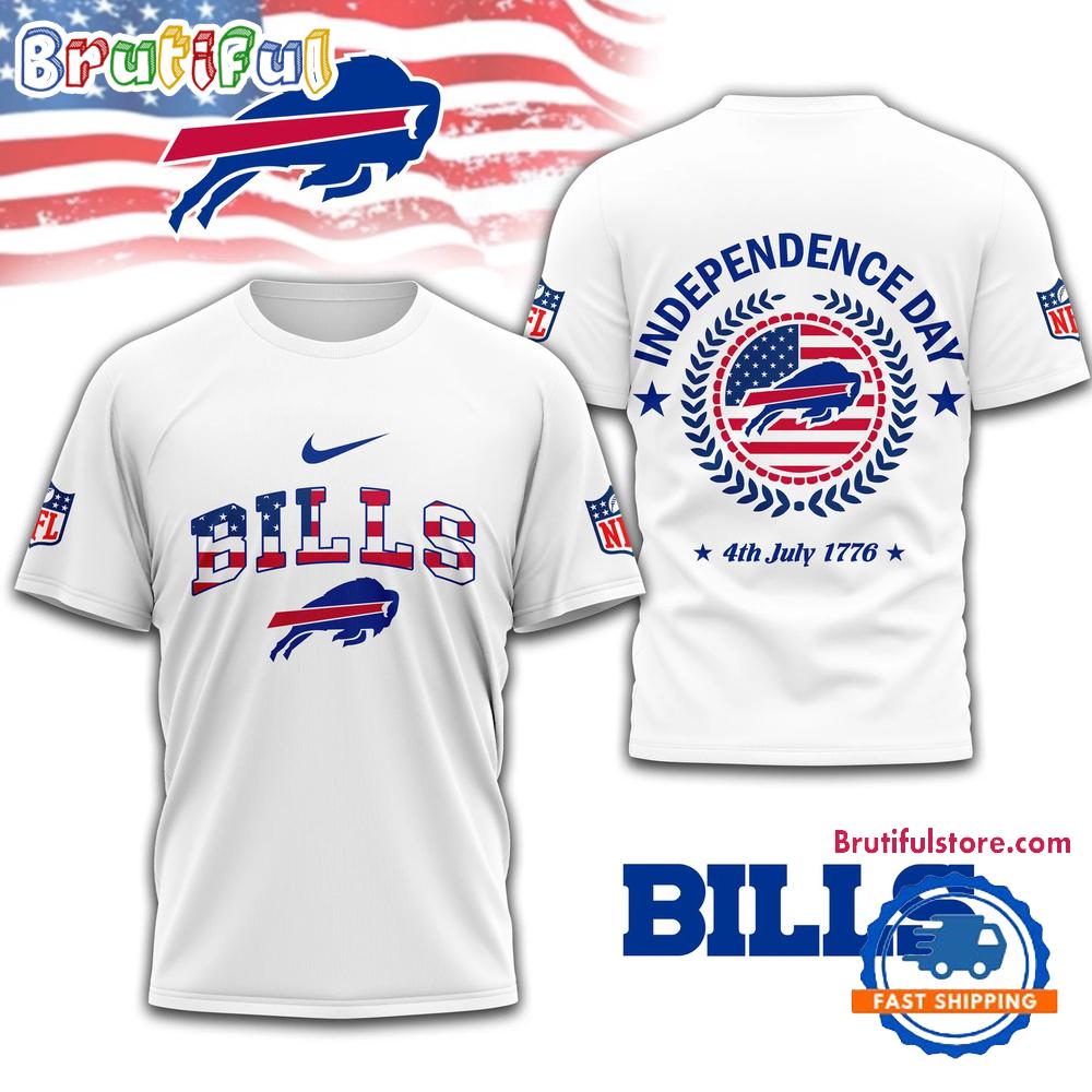 NFL Buffalo Bills Football Team Independence Day New Design 3D Shirt