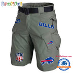 NFL Buffalo Bills Football Team Military Tactical Shorts