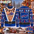 NFL Buffalo Bills Funny Body Design Christmas Ugly Sweater