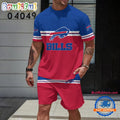 NFL Buffalo Bills New Design T Shirt And Shorts Set