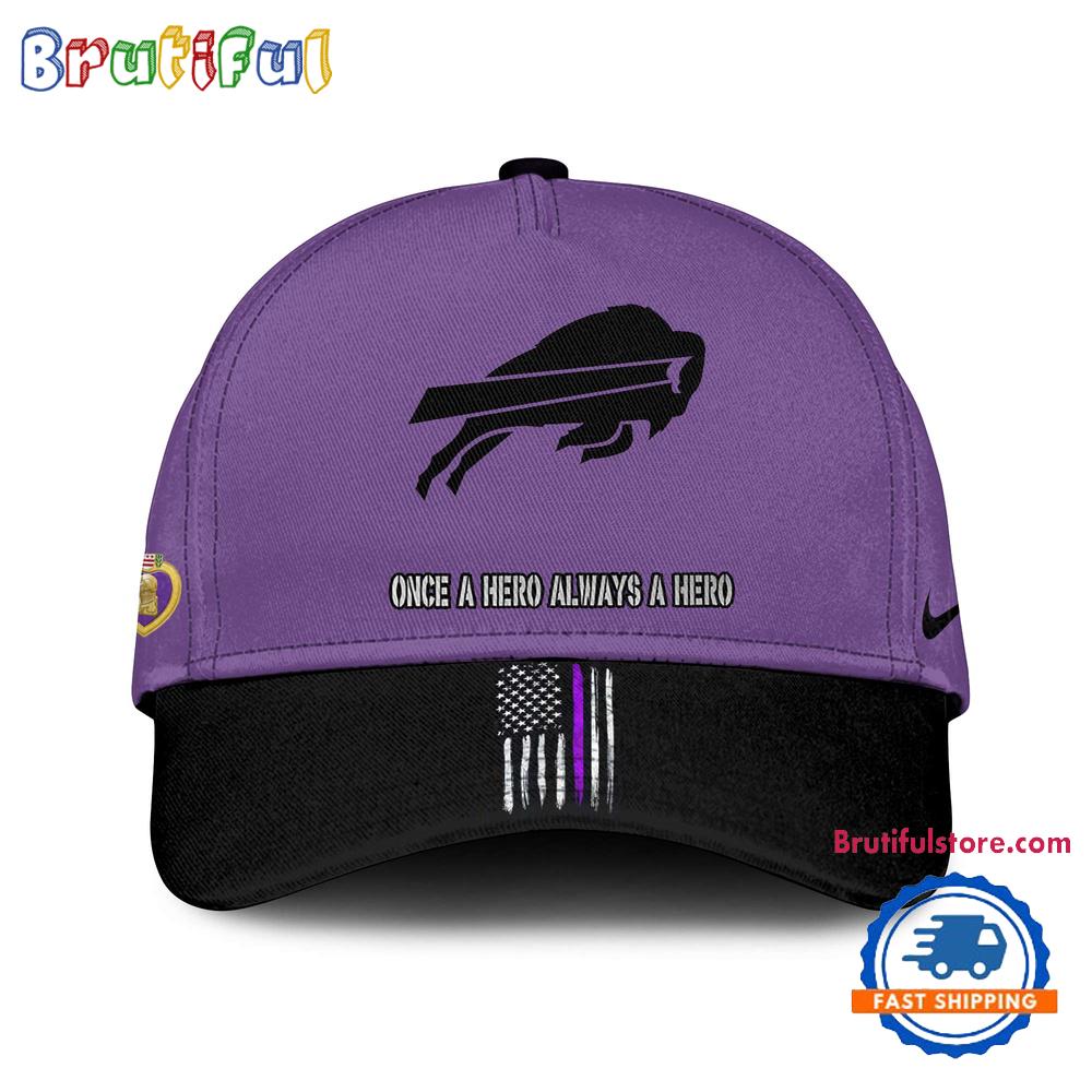 NFL Buffalo Bills Purple Heart Day Limited Edition Baseball Cap