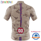 NFL Buffalo Bills Special Desert Camo Cycling Jersey