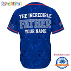 NFL Buffalo Bills The Increadible Father Baseball Jersey