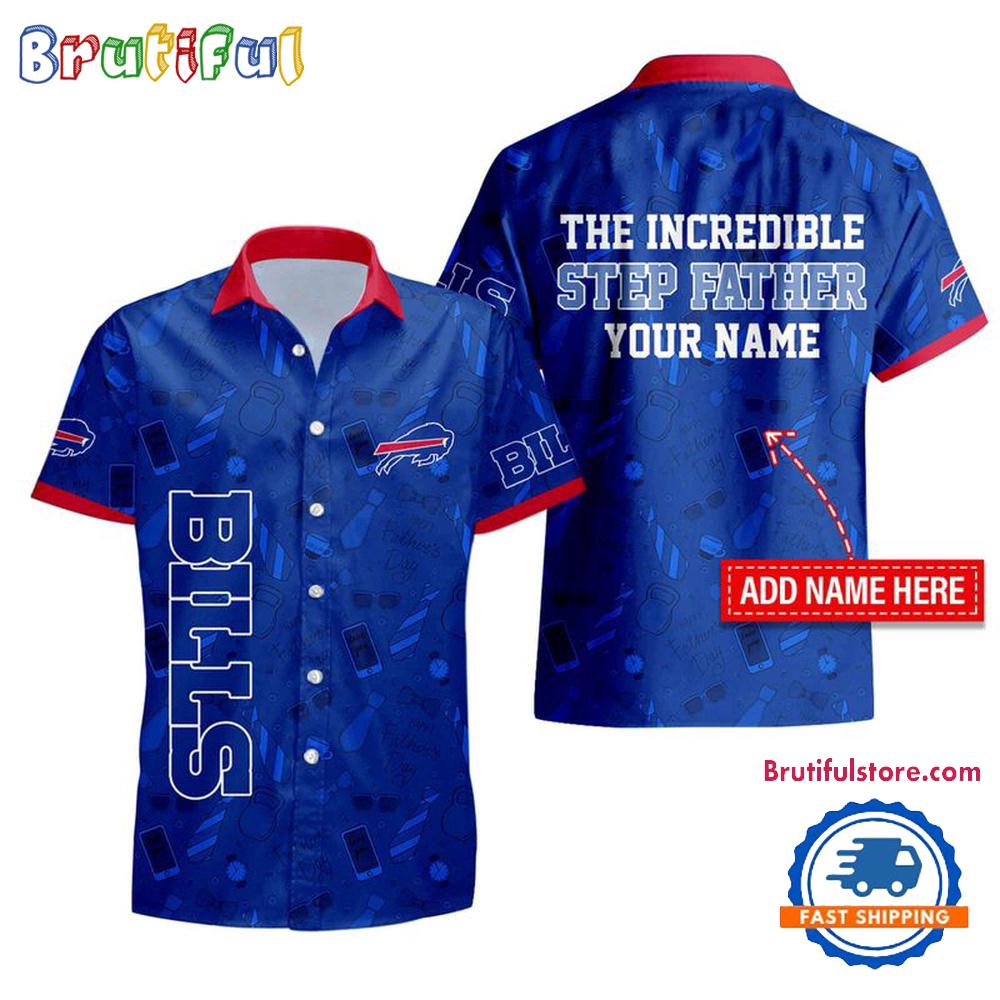 NFL Buffalo Bills The Increadible Step Father’s Day Hawaiian Shirt