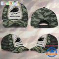 NFL Carolina Panthers Camo Hunting Custom Name Classic Cap