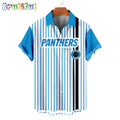 NFL Carolina Panthers Classic Retro Mascot Line Summer Beach Hawaiian Shirt
