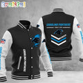 NFL Carolina Panthers Football Team Personalized Varsity Baseball Jacket