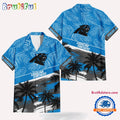 NFL Carolina Panthers Palm Tree Tropical Trendy Football Hawaiian Shirt