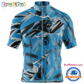 NFL Carolina Panthers Special Mixed Stripes Cycling Jersey