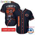 NFL Chicago Bears Best Dad Ever Baseball Jersey