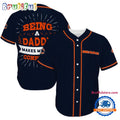 NFL Chicago Bears Football Being A Daddy Father’s Day Baseball Jersey