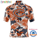 NFL Chicago Bears Football Team Colorful Camo Cycling Jersey