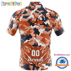 NFL Chicago Bears Football Team Colorful Camo Cycling Jersey