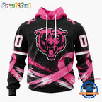 NFL Chicago Bears Personalized Pink Fights Breast Cancer 2026 Design Hoodie, TShirt, Sweatshirt