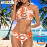 NFL Chicago Bears Personalized Women’s Summer Cami 2 Piece Bikini
