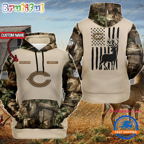 NFL Chicago Bears Special Deer Hunting Custom Hoodie, Sweatshirt, TShirt