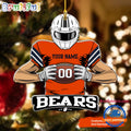 NFL Chicago Bears Special Football Game Player Christmas Ornament