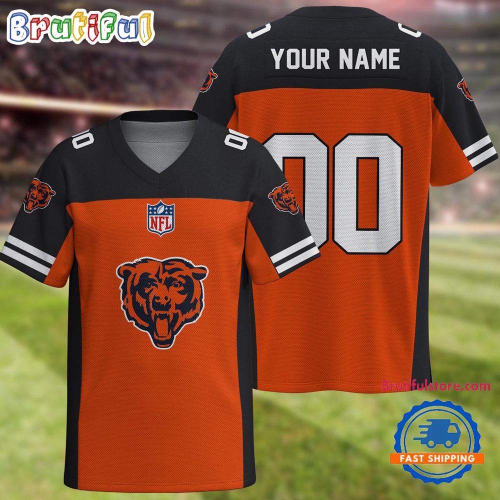 NFL Chicago Bears Team New Season Personalized Football Jersey