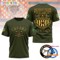 NFL Chicago Bears US Army Military Police Veteran All Over Print Shirt